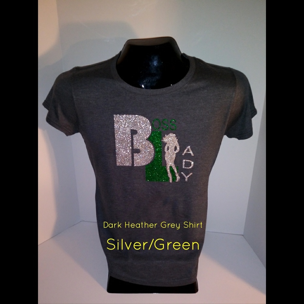 Boss Lady Glitter T-Shirt